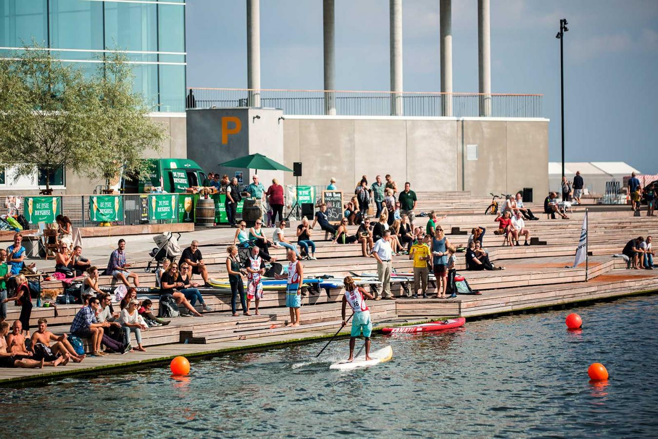 Event ved Aarhus Bugten ud for Navitas