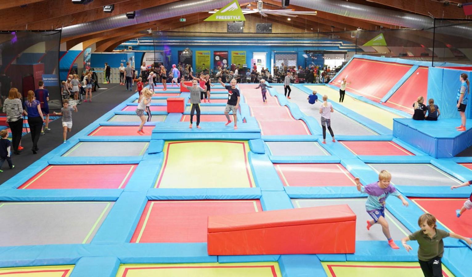 Trampolinpark Rush Danmark i Aarhus