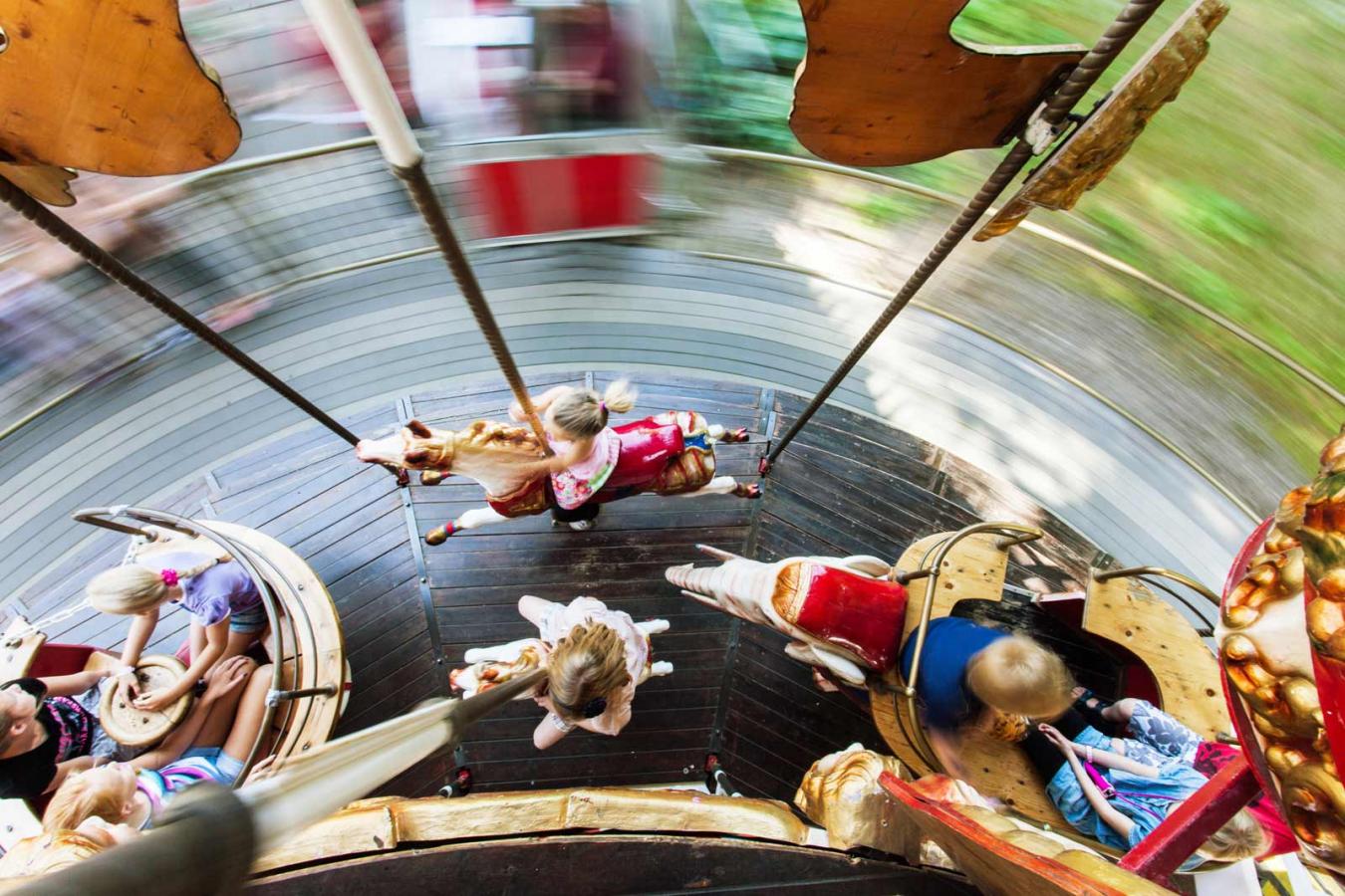 Karusel i Tivoli Friheden