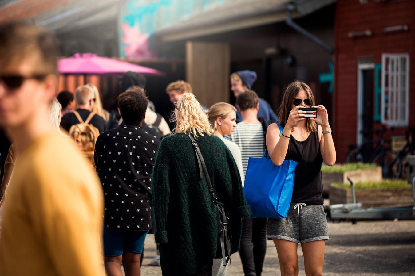 Fotografering af Aarhus centrum