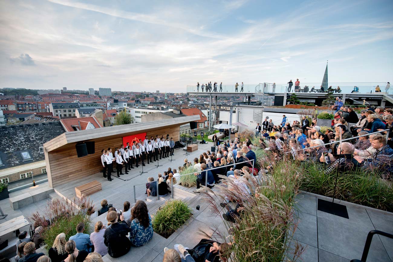 Koncert på Salling Rooftop i Aarhus Festuge