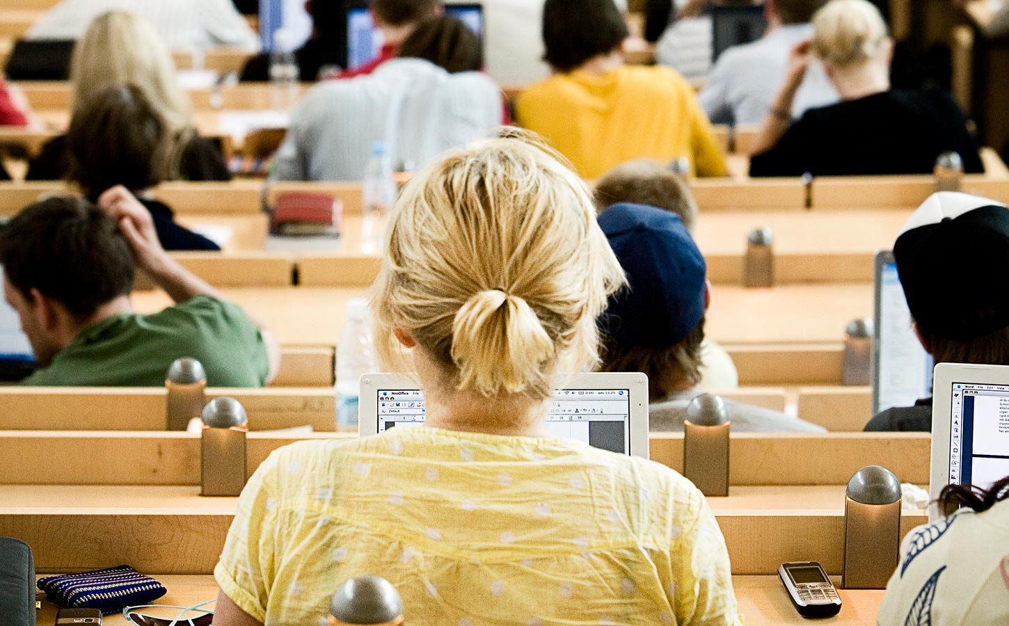 Auditorium på Aarhus Universitet