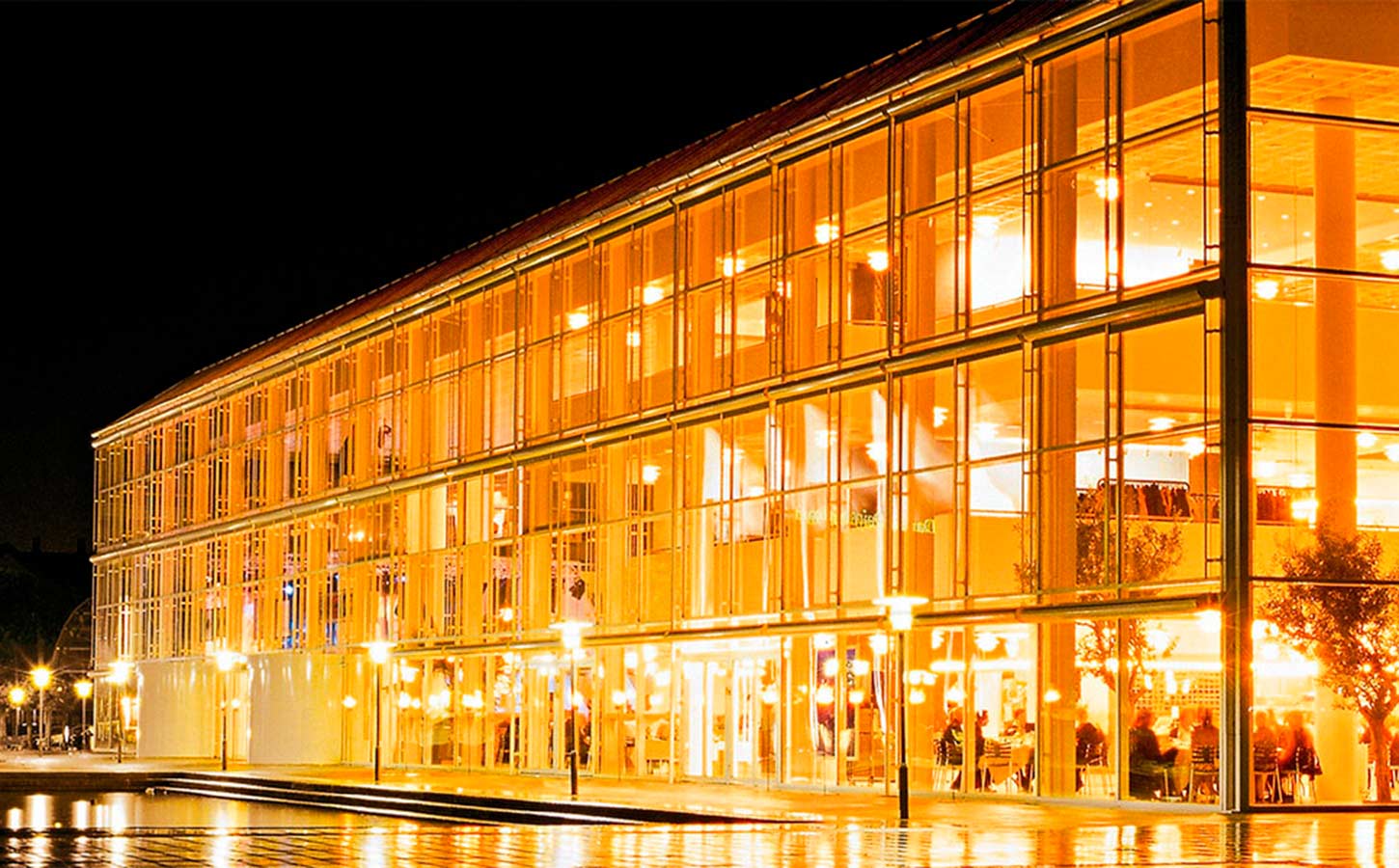 Musikhuset stråler i Aarhus