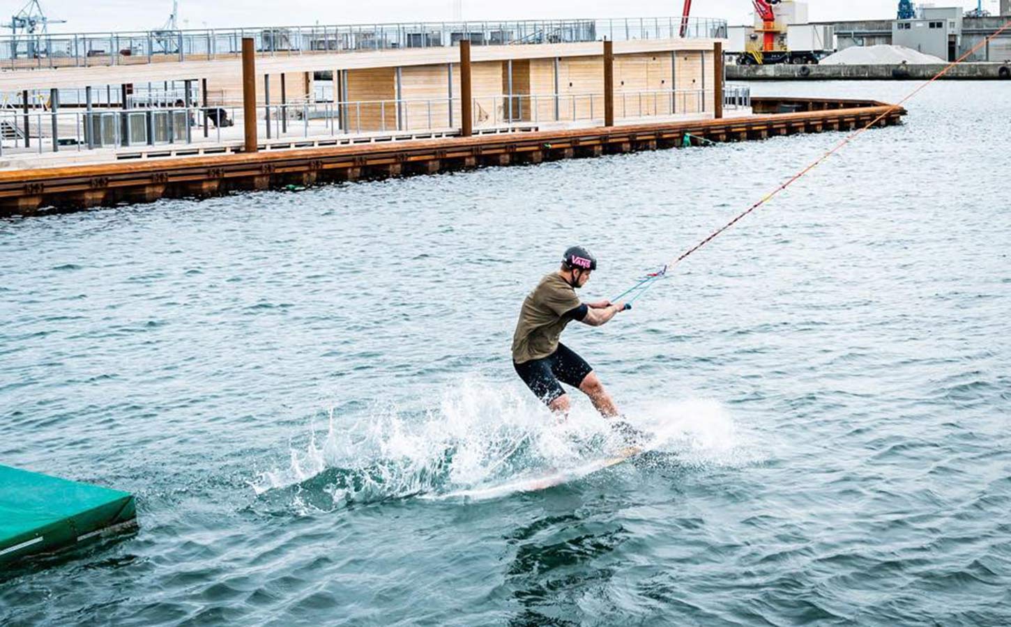 Kabelbane ved Aarhus Watersports Complex