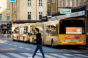 Transport med bybusser i Aarhus