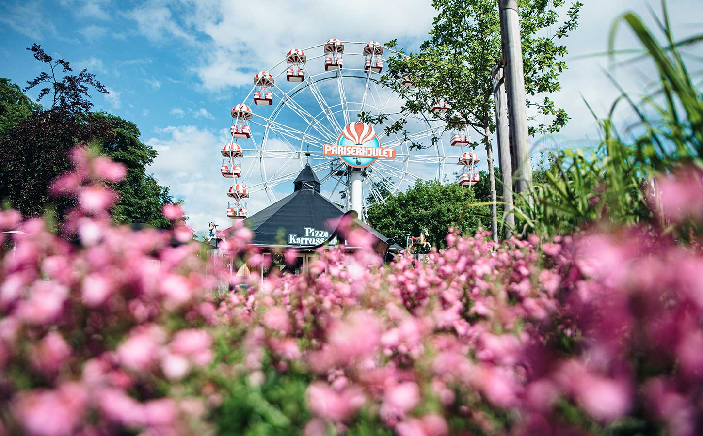 Pariserhjul og Blomsterfestival i Tivoli Friheden i Aarhus