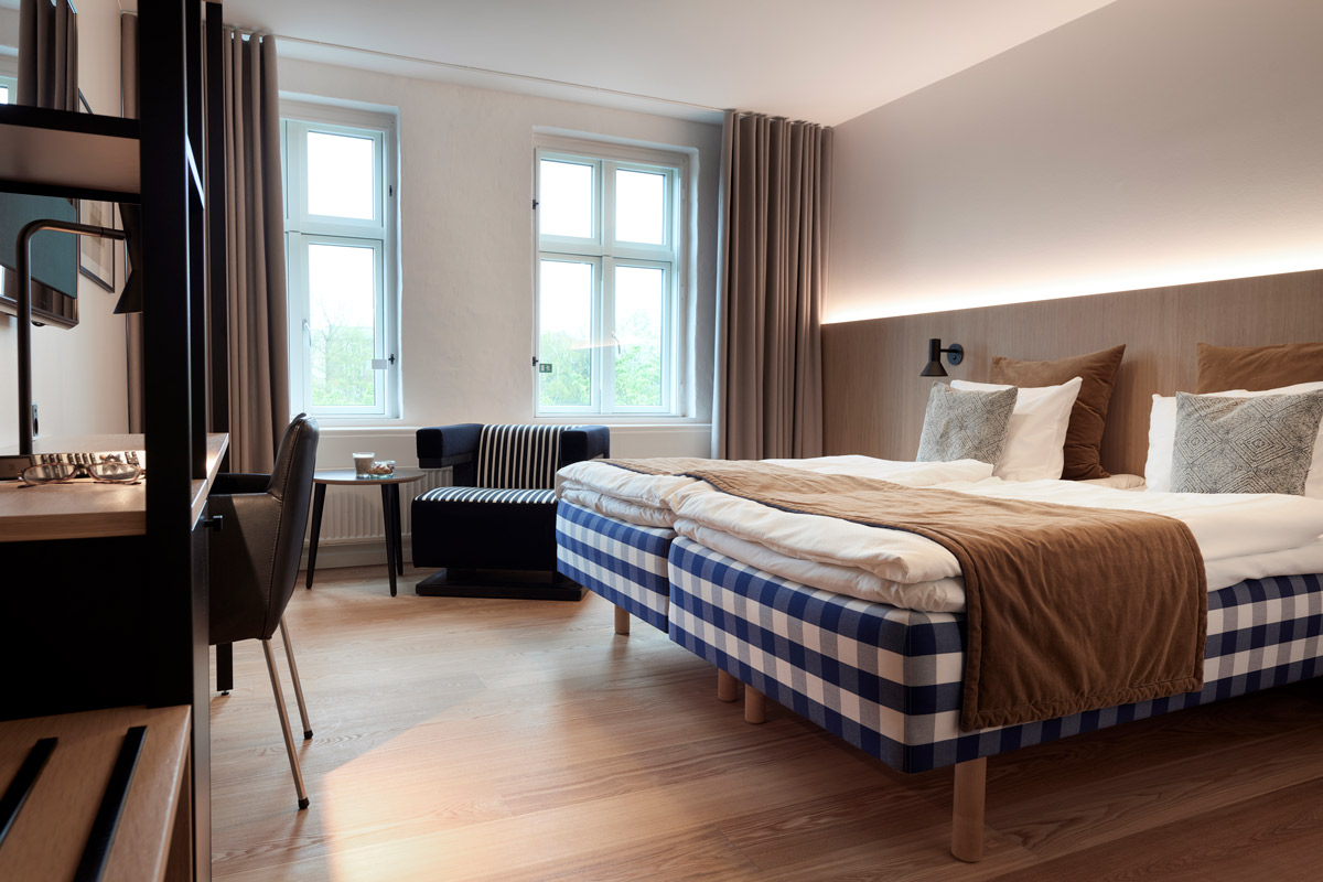 Dobbeltværelse på Hotel Oasia i Aarhus