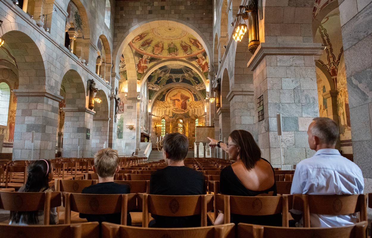Familie i Viborg Domkirke