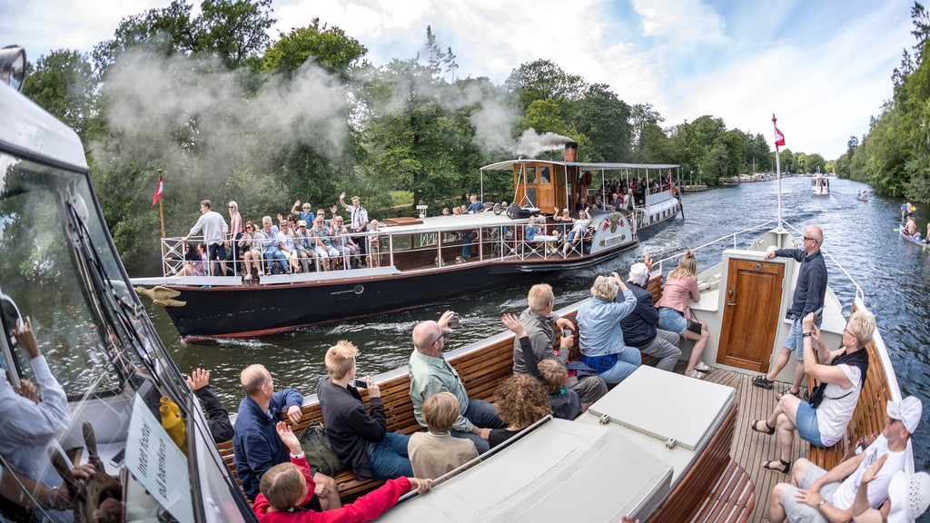 Hjejlen på Gudenåen