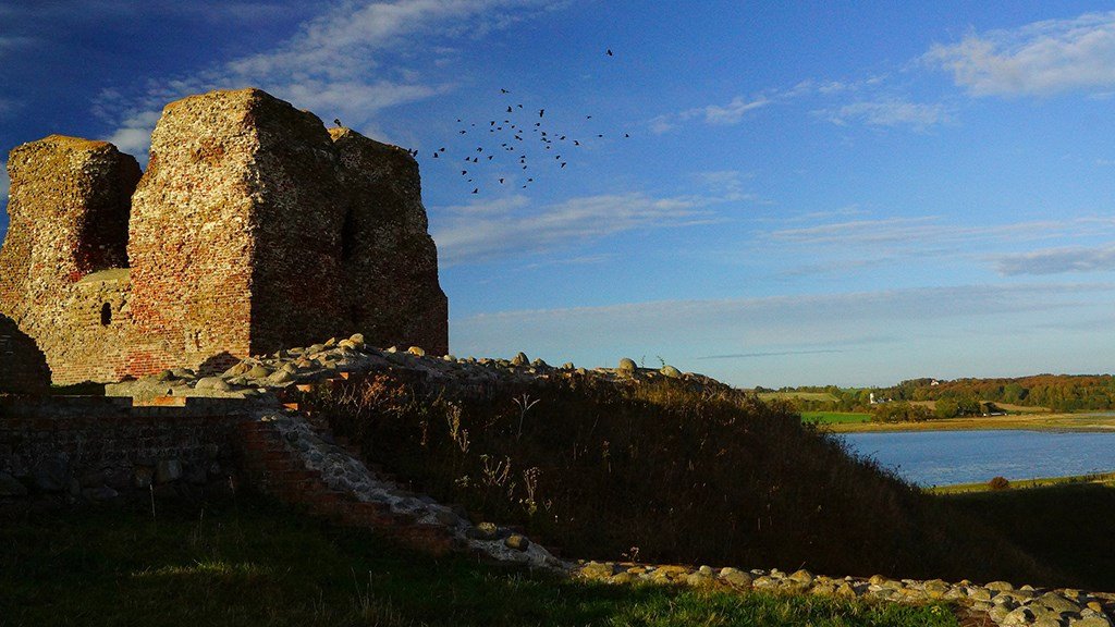 Kalø Castle Ruins on Djursland