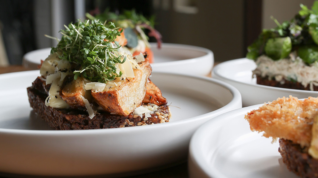 Rye bread at Holger's Inn in Silkeborg