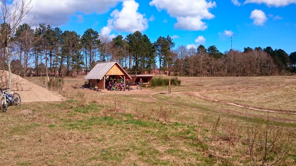 Cykelrute ved Ebeltoft på Djursland