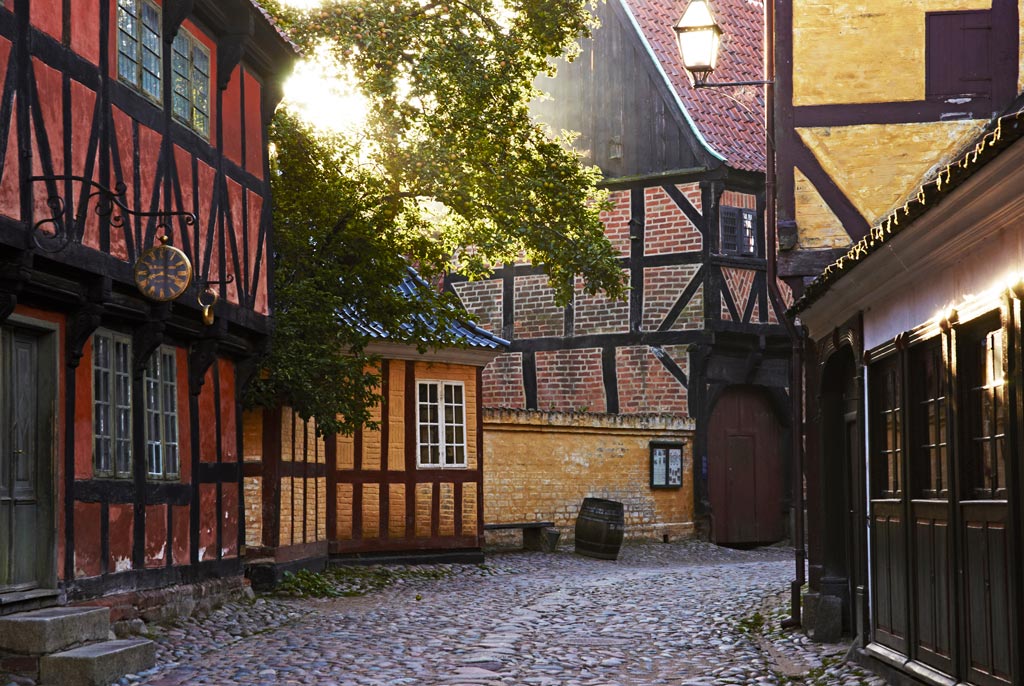 Algade i Den Gamle By i Aarhus