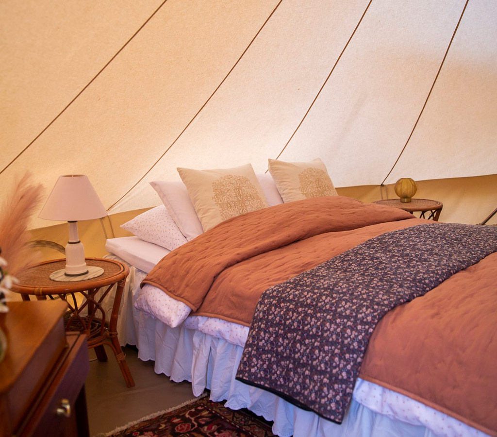 Glamping Bollegård på Djursland