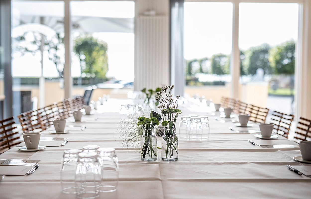 Mødelokale på Molskroen Strandhotel på Djursland