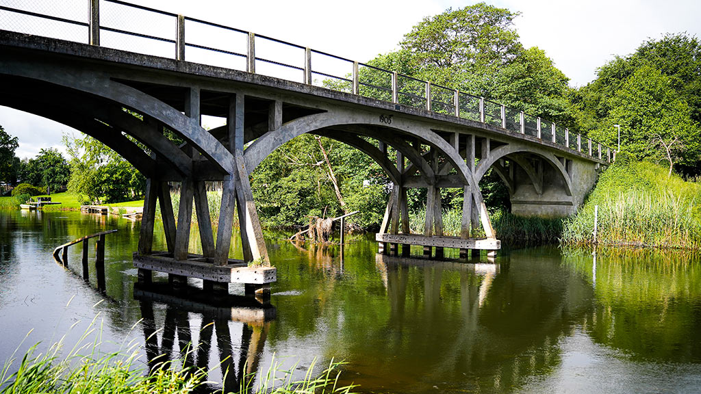 Amtmand Hoppes Bro ved Langå i Favrskov