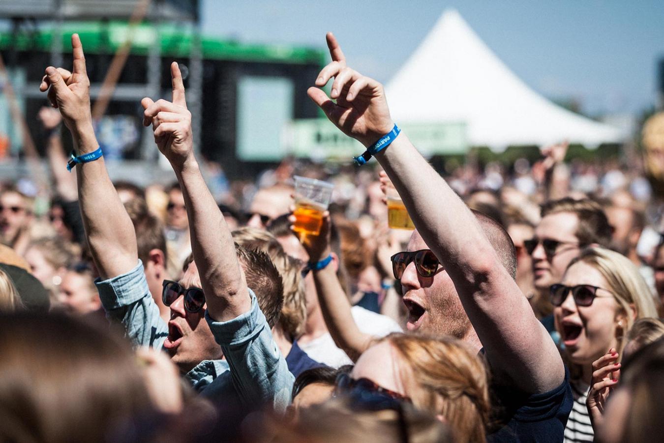 Publikum ved Northside i Aarhus