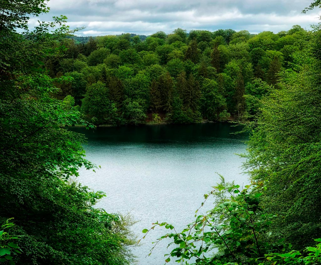 Slåensø ved Silkeborg rundt med Maria CurlyCamper