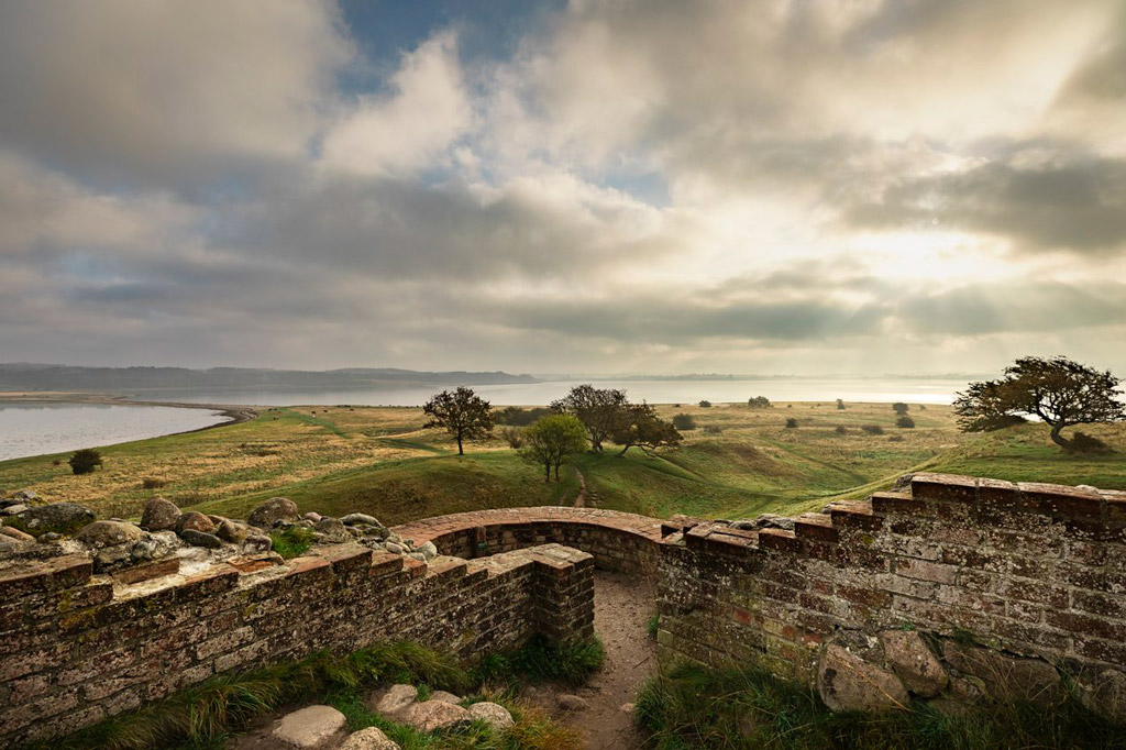 Kalø Slotsruin på Djursland