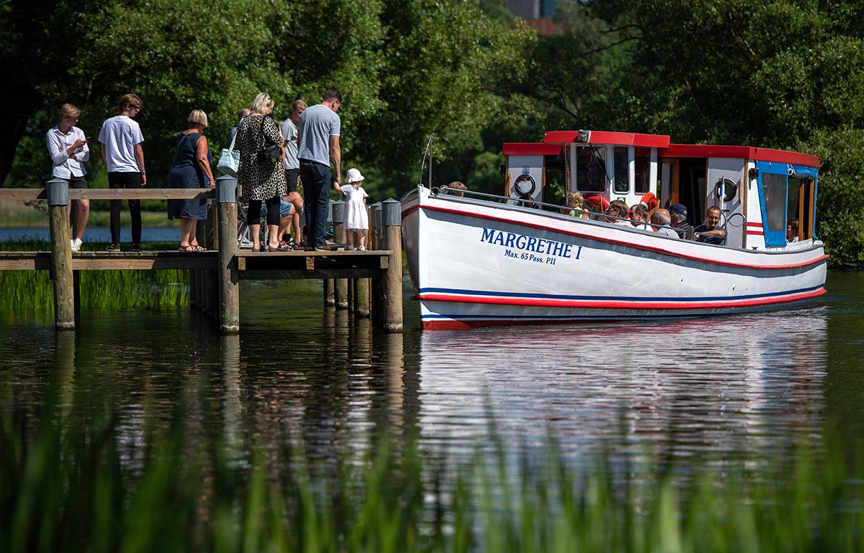 Margrethe I båd i Viborg