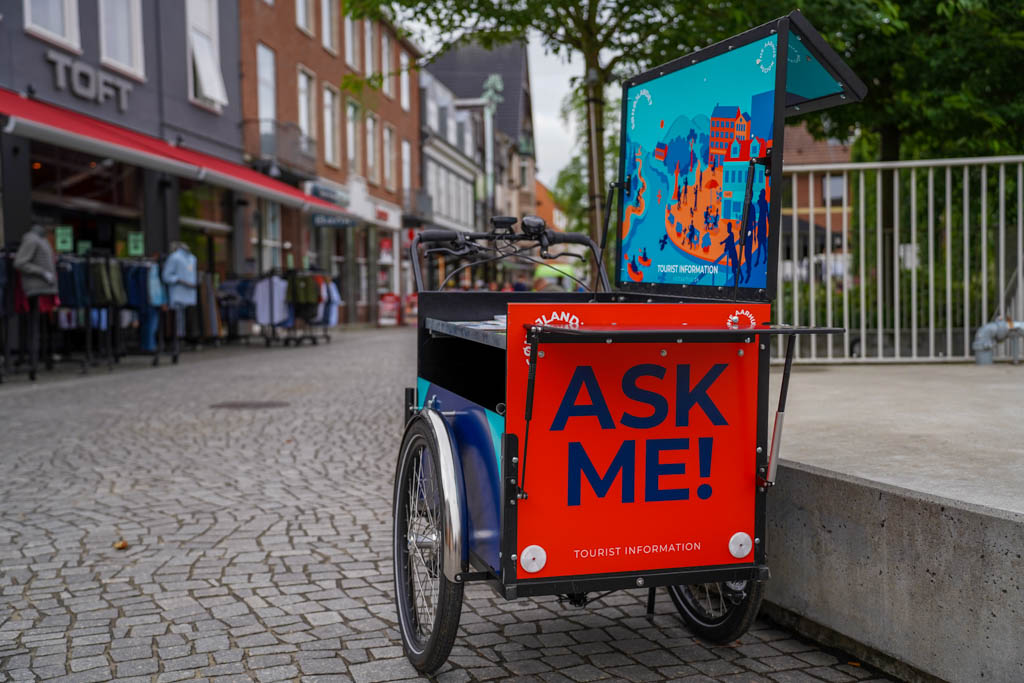 Mobil turistinformation i Silkeborg