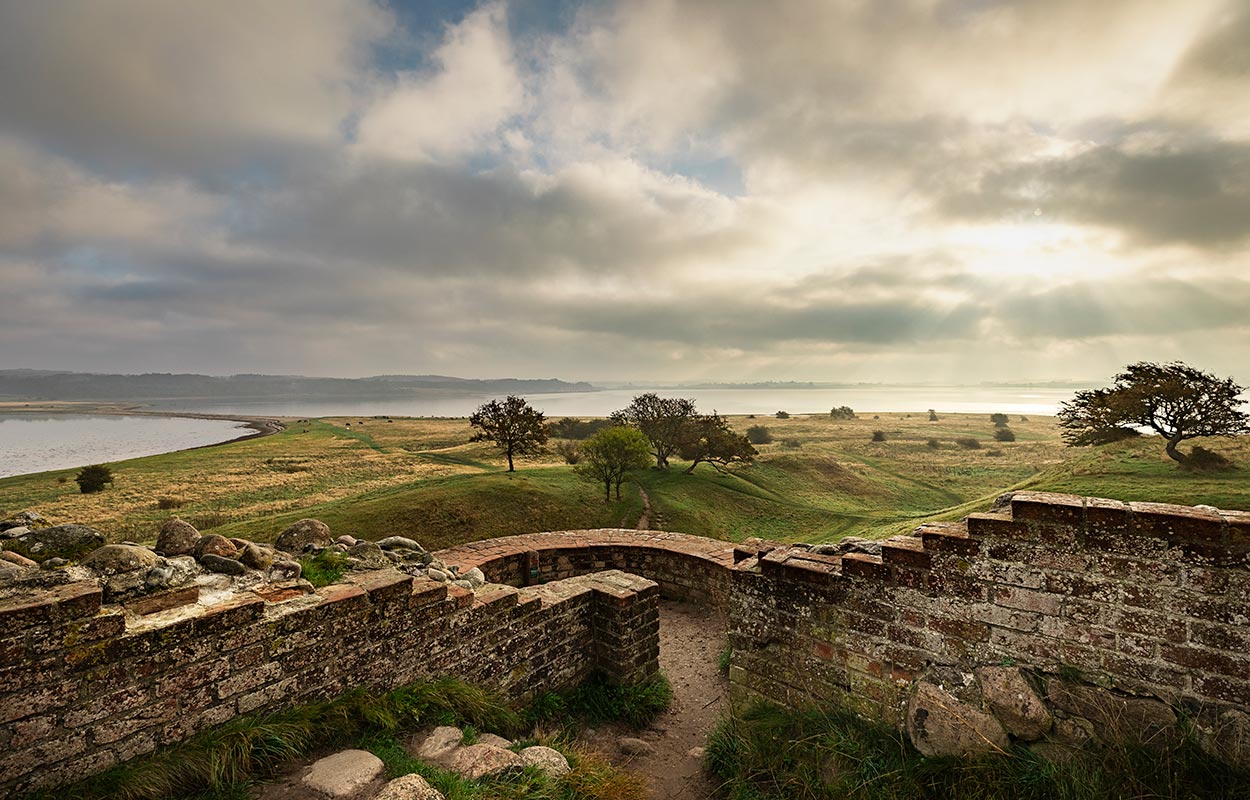Kalø Slotsruin og Djursland