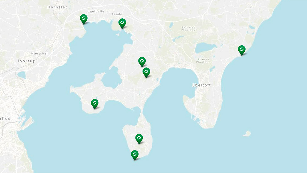 Tolkien skilte i Syddjurs