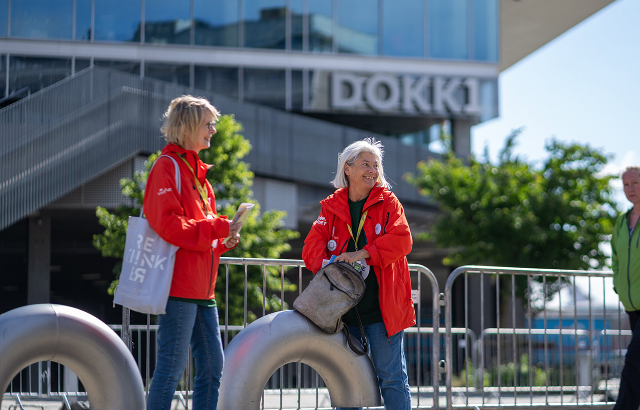 Frivillige ReThinkers i Aarhus