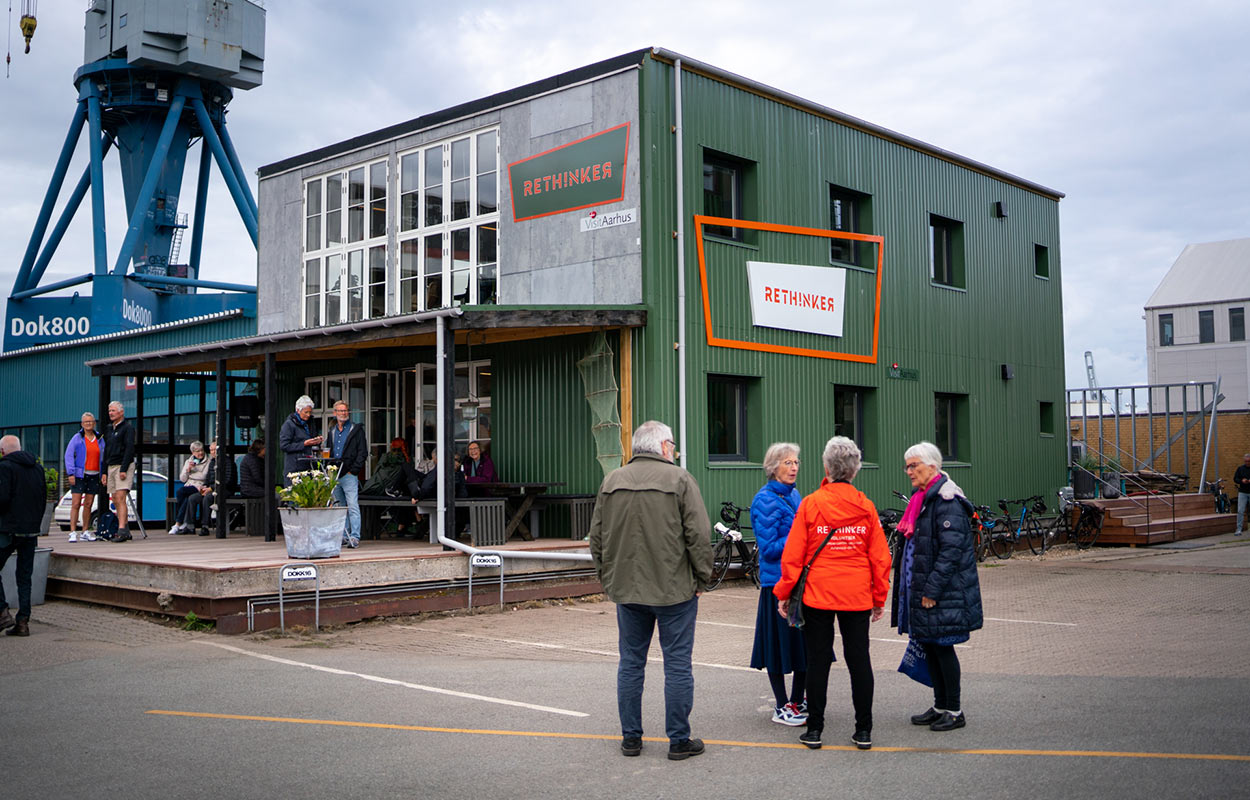 Frivillige ReThinkers på GeLinde i Aarhus