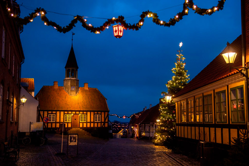 Julehygge i Ebeltoft på Djursland