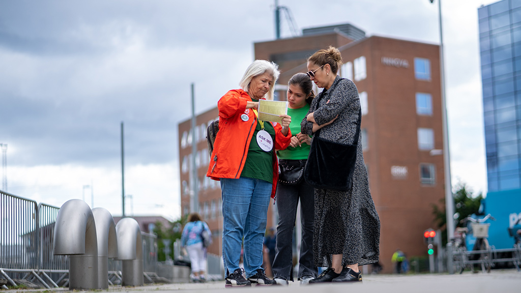 ReThinker hjælper ved krydstogtanløb i Aarhus
