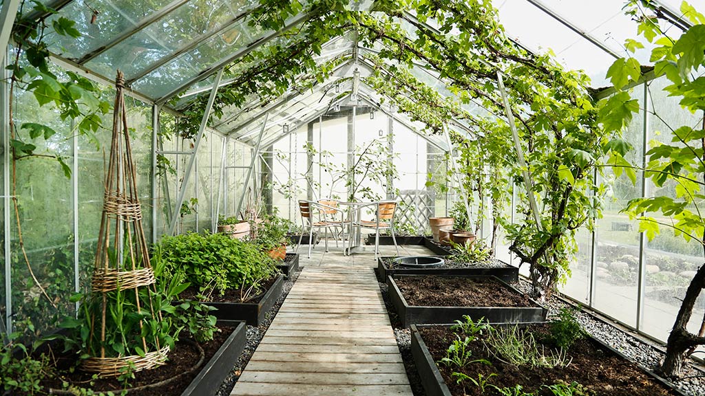 Orangeri på Gl. Skovridergård Hotel og Konferencecenter i Silkeborg