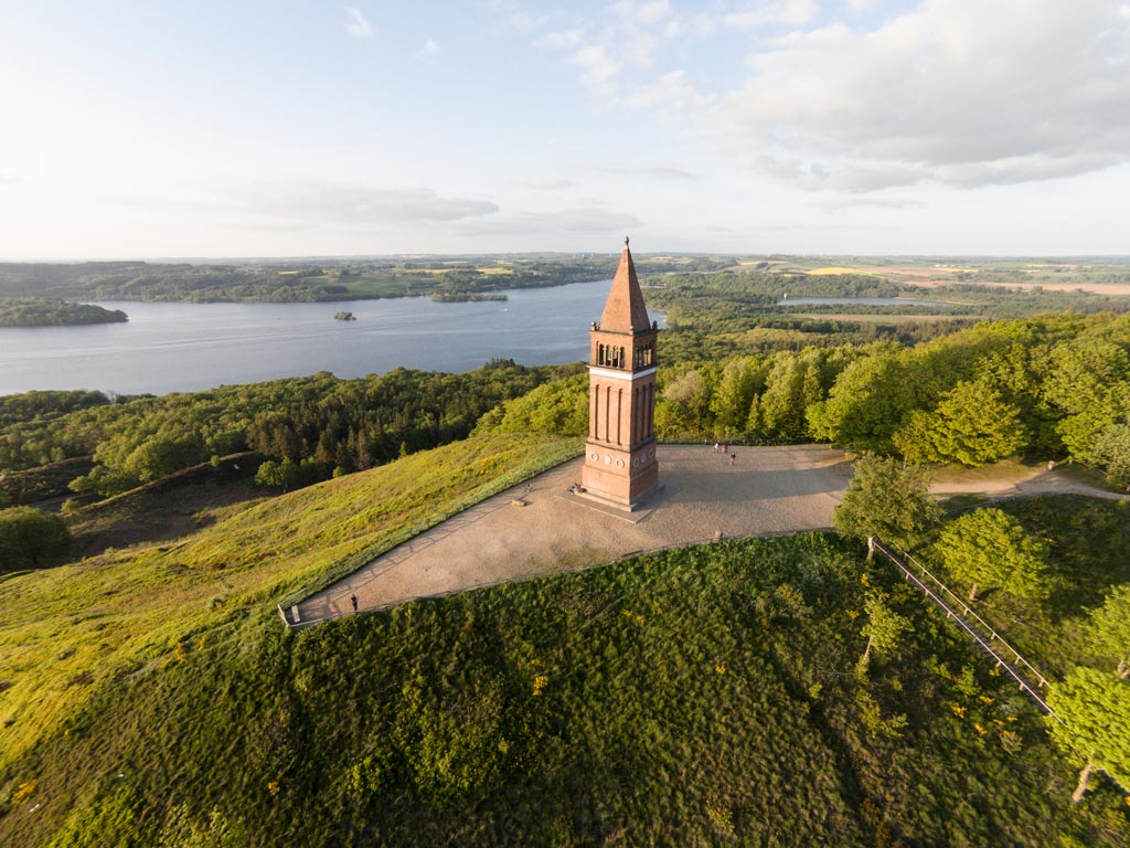 Himmelbjerget i Søhøjlandet i Aarhusregionen