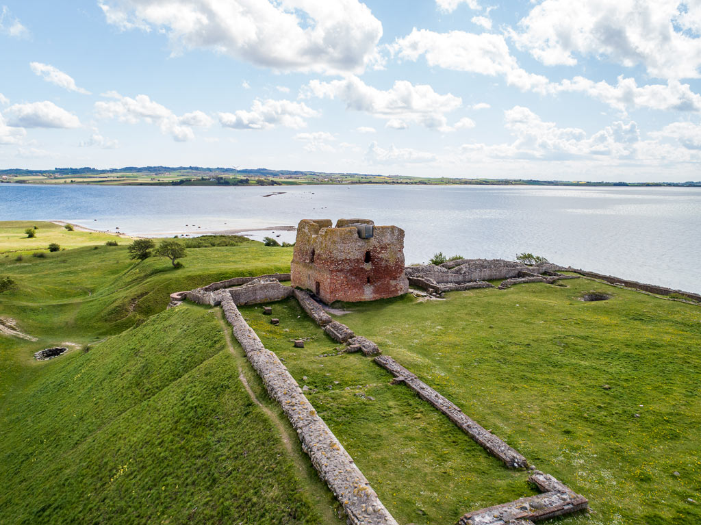 Kalø Slotsruin på Djursland