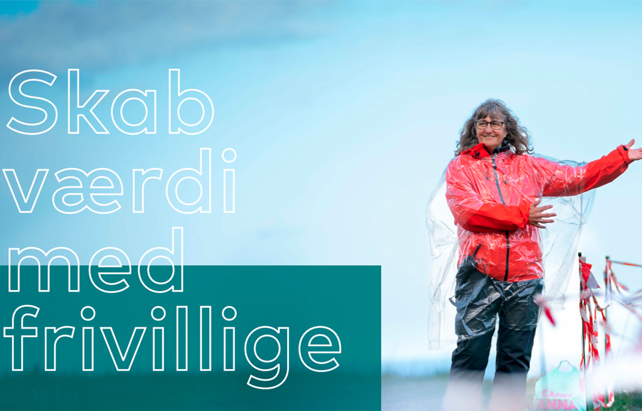 Forsiden på undersøgelsen "Skab værdi med frivillige"