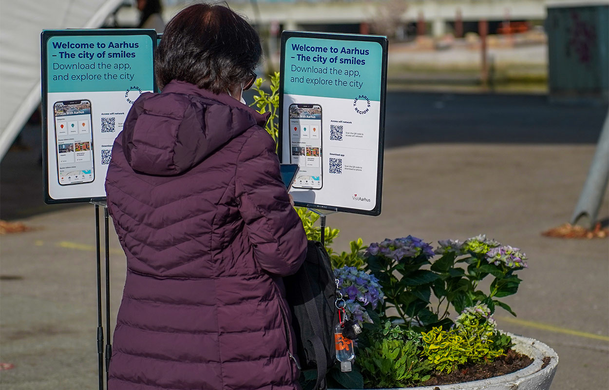 Cruise with Aarhus app