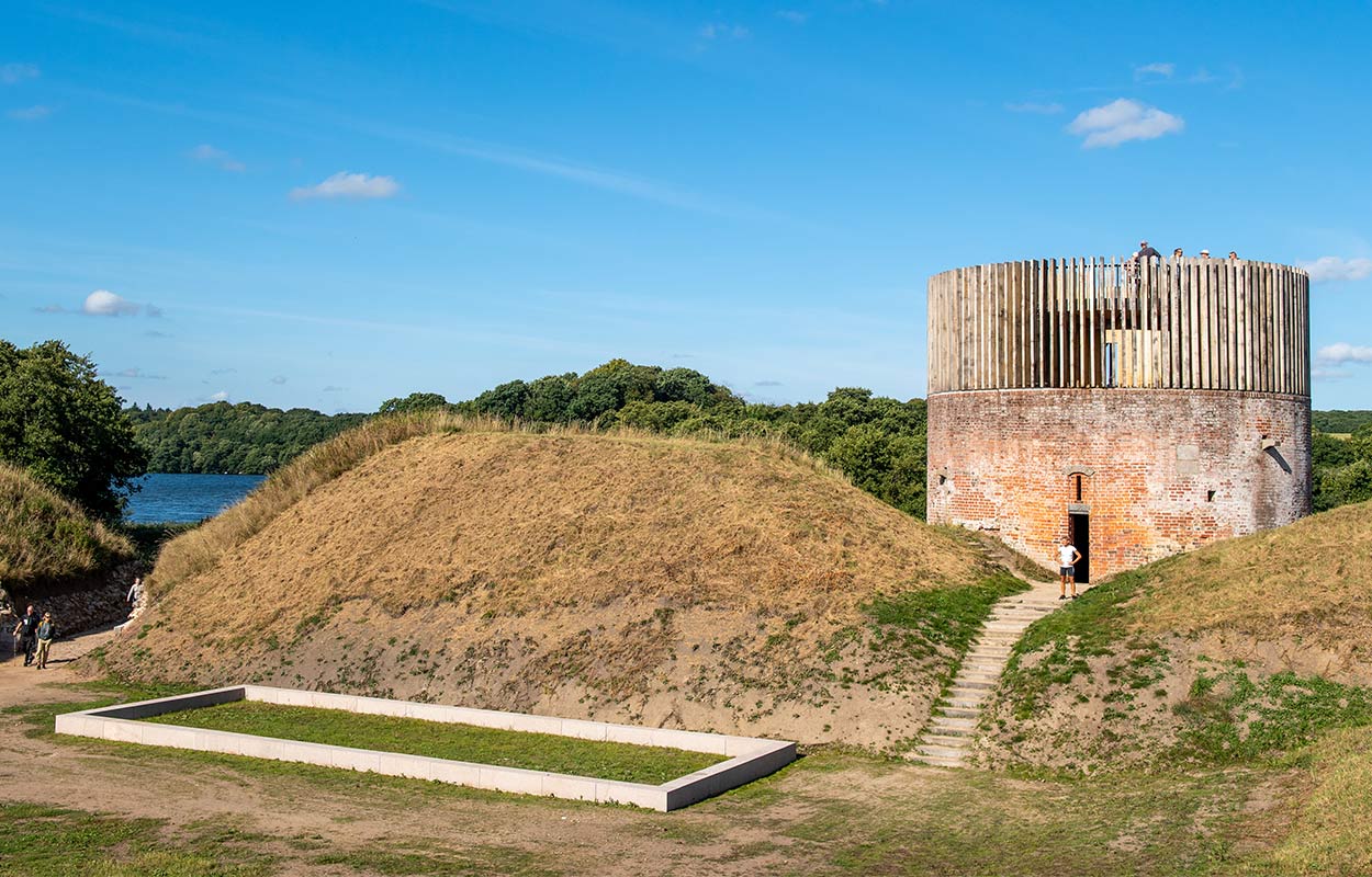 Ruinen Hald Slot ved Viborg