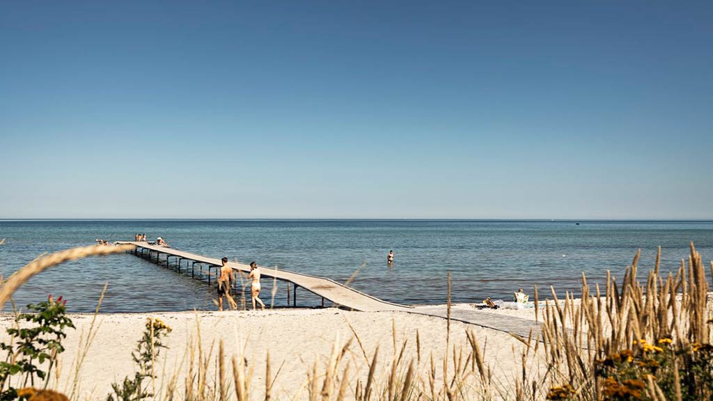 Fjellerup Strand på Djursland
