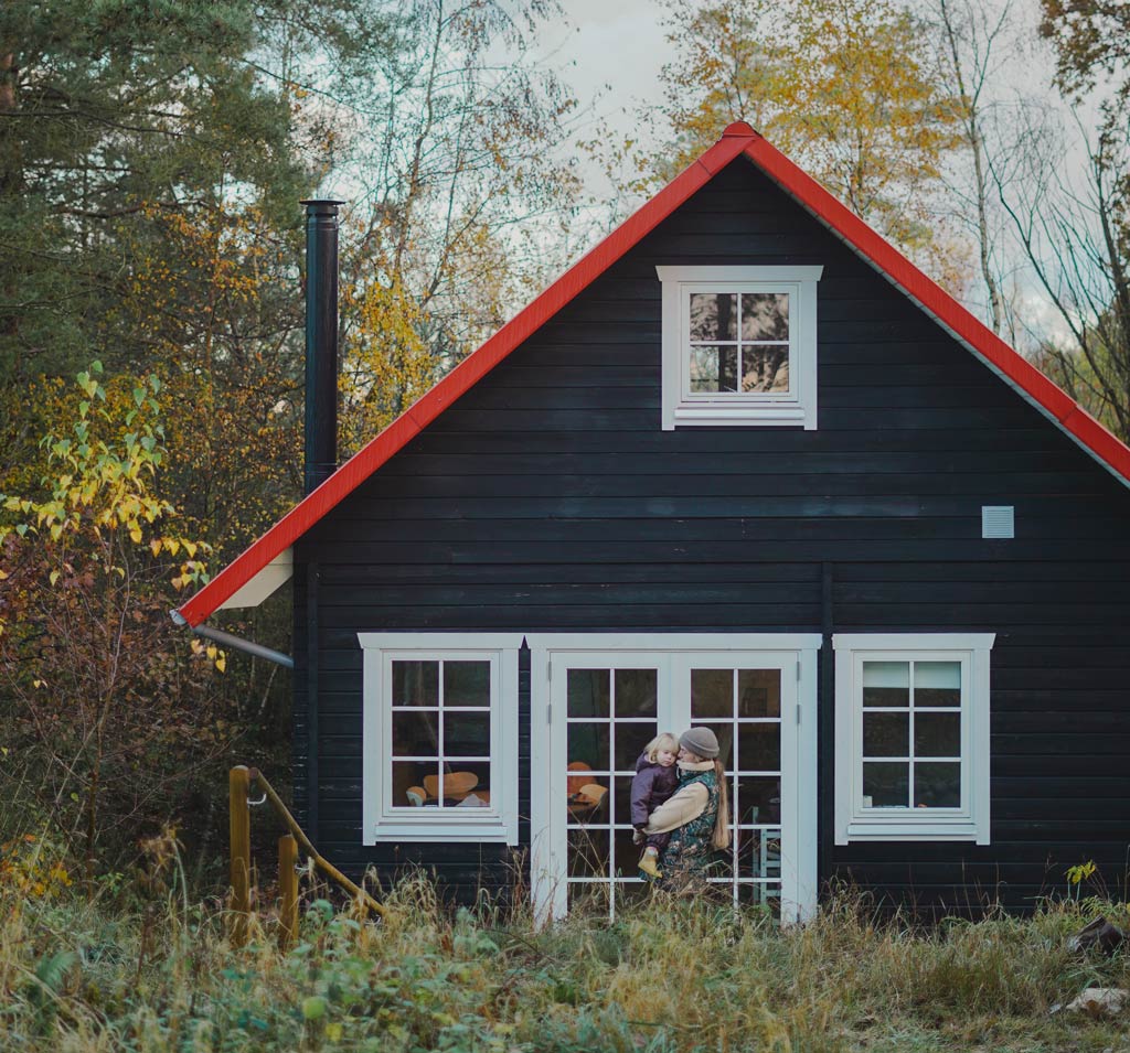 Lille hyggeligt sommerhus på Djursland til familietur