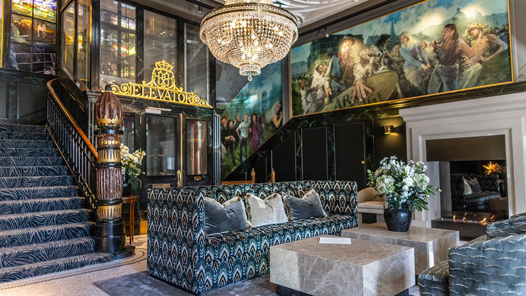 Foyer Hotel Royal Aarhus