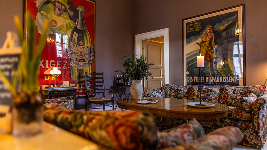 Opholdsstue på Hotel Villa Provence