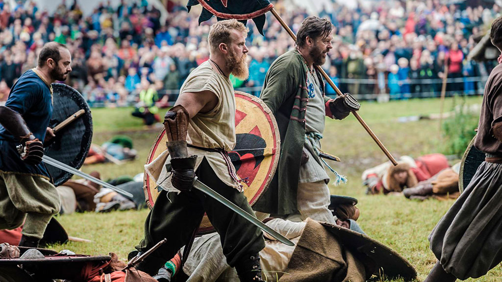 Vikinger ved Moesgaard Museum