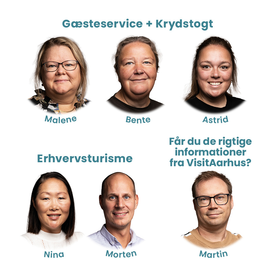 Medarbejdere til Turismekonferencen