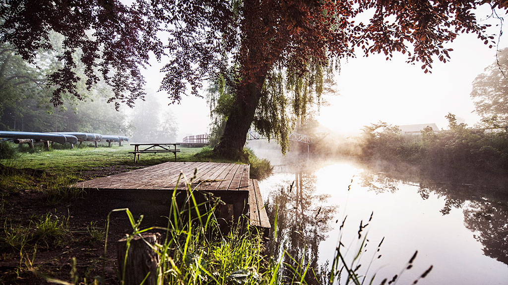 Allingåbro ved Randers Fjord