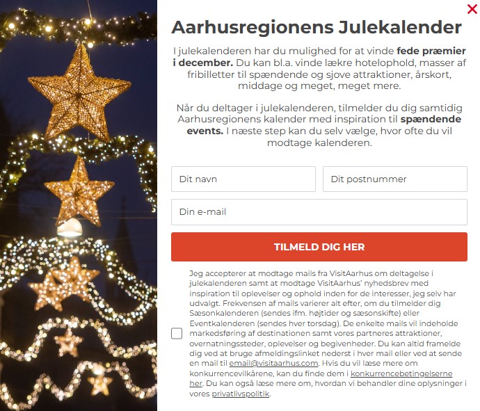 Eventkalender Sleekboks