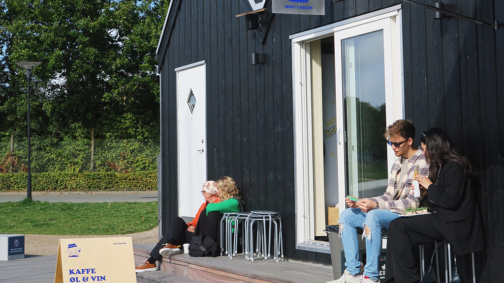 Kaj Kiosk på Aarhus Ø