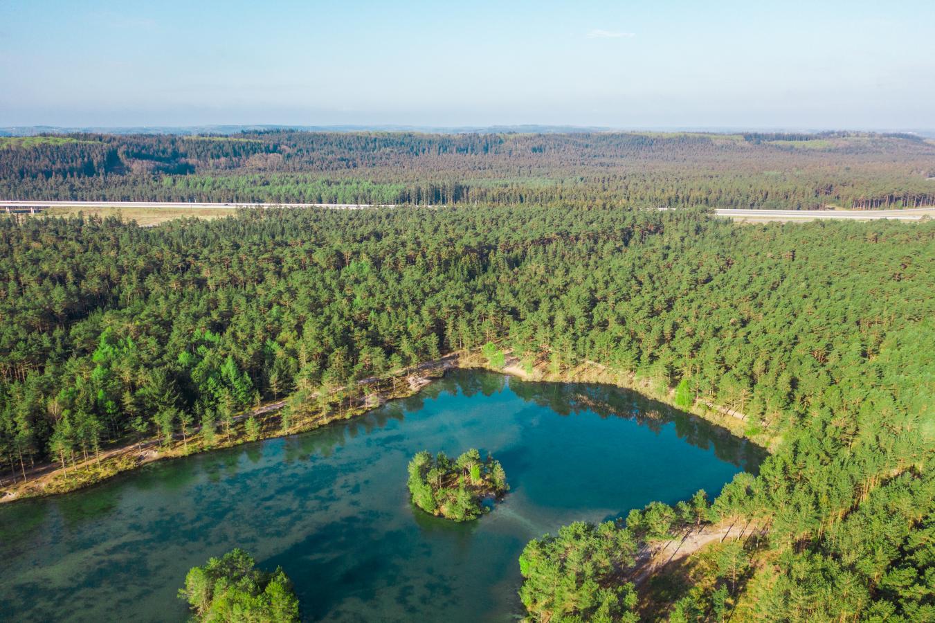 Schoubyens Sø ved Silkeborg