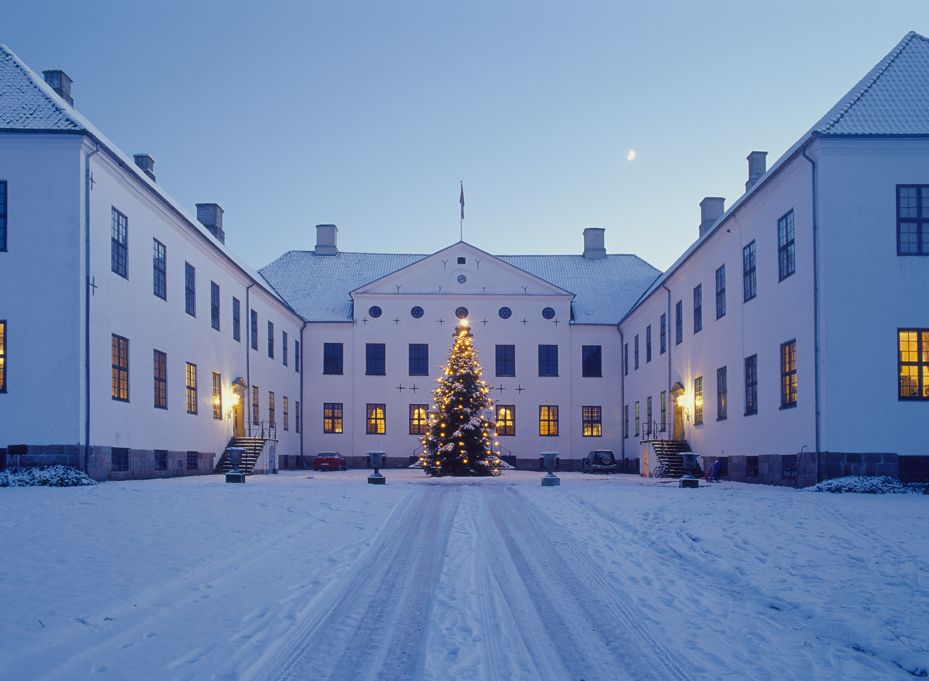 Jul på Clausholm slot