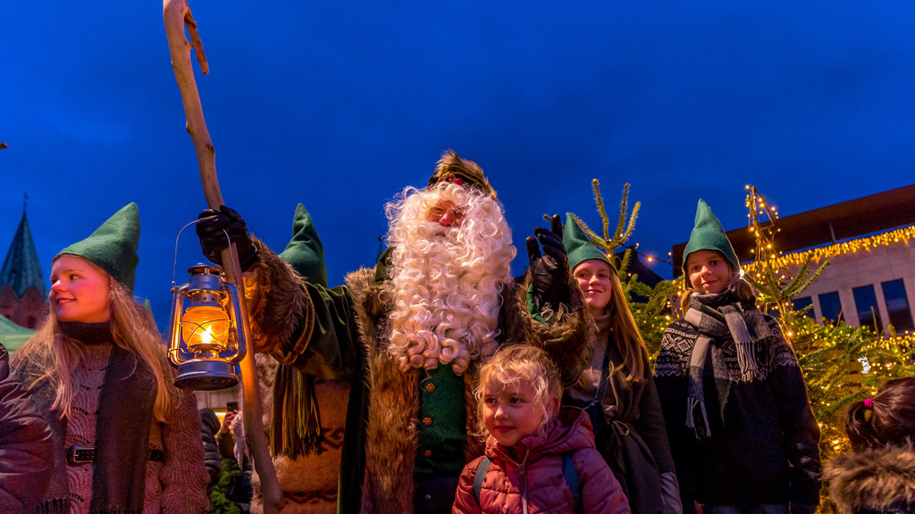 Fader Jul ankommer til Silkeborg