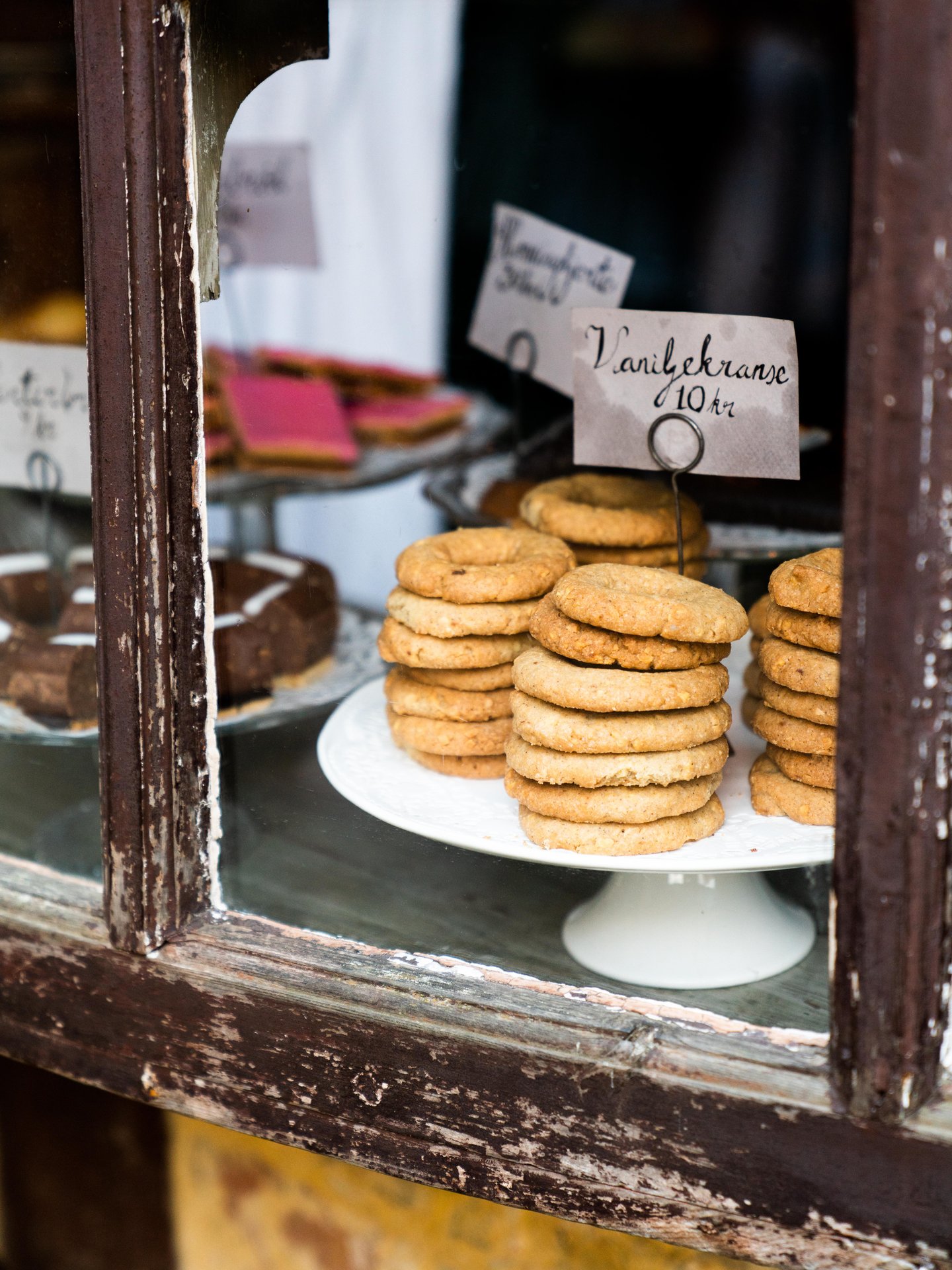 Vaniljekranse bagt i Den Gamle By
